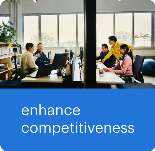 enhance competitiveness